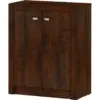 Archivero en madera con repisa Norton nogal 5 Archivero en madera con repisa Norton nogal 2