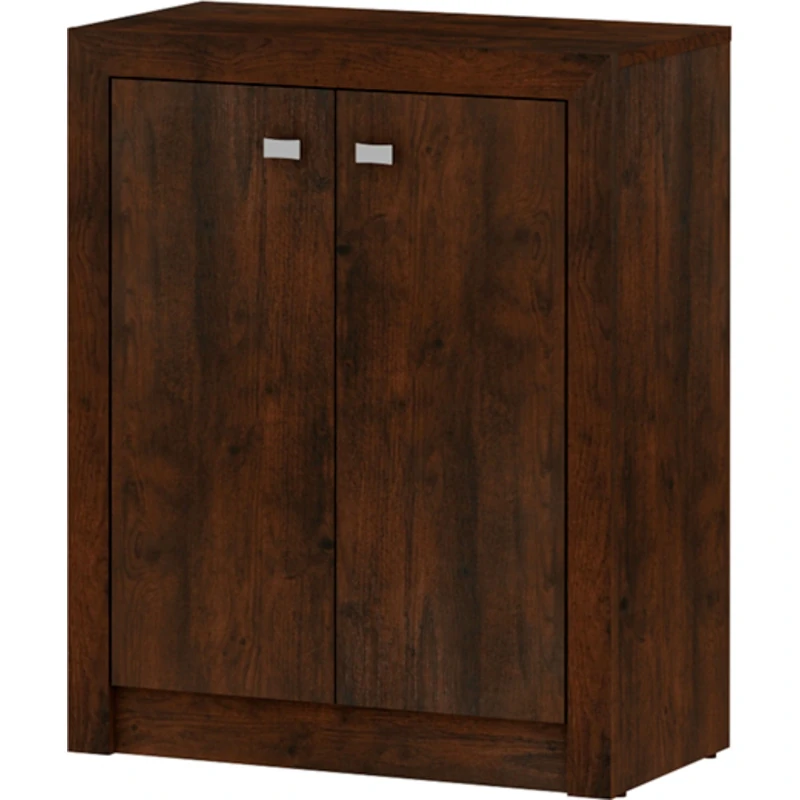 Archivero en madera con repisa Norton nogal 6 Archivero en madera con repisa Norton nogal 2