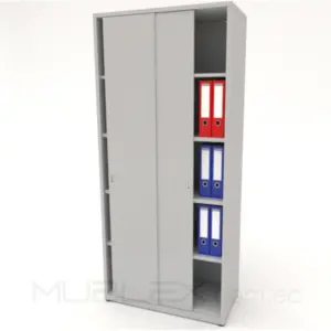 Armario metalico con puertas corredizas