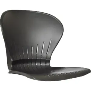 Asiento y espaldar silla Orion negra