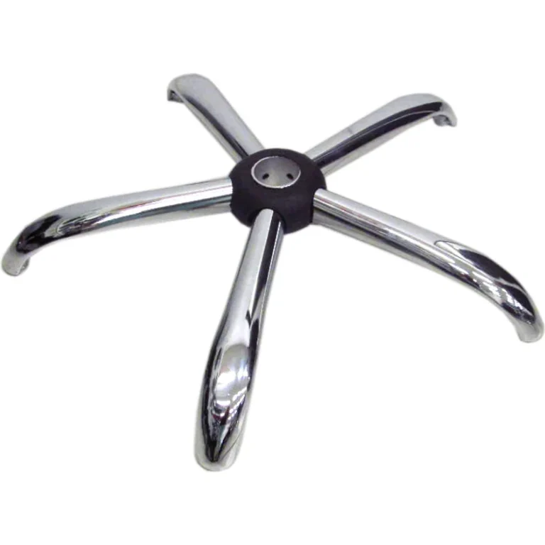 Base O Araña Cromada 60 Cm Para Silla Giratoria - Mublex Ecuador