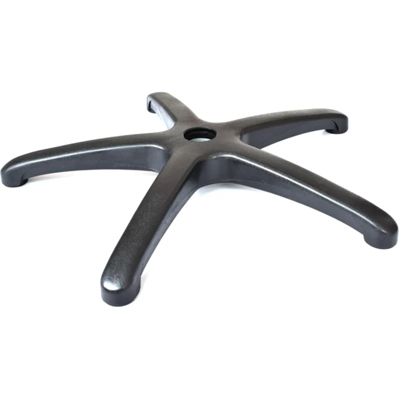Base o araña en nylon 64 cm para silla giratoria 1 Base o araña para silla giratoria 5 puntas
