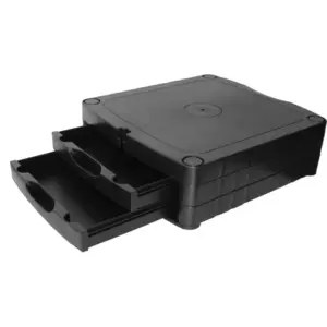 Base para monitor con 2 cajones 1