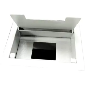 Cajetín metálico 1 punto de conexiones para mesa