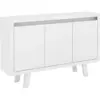 Cajonera gabinete en madera Goya blanco 3 Cajonera gabinete en madera Goya blanco