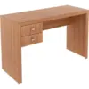 Escritorio en madera con cajones Space almendra 3 Escritorio Madera Space Almendra