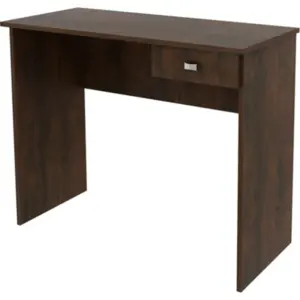 Escritorio con cajon en madera Denis rustico