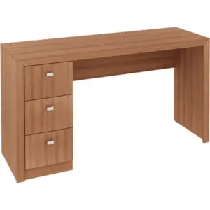 Escritorio con cajones en madera Carson almendra