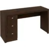 Escritorio con cajones en madera Carson rustico