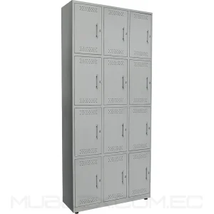 Locker Metalico 12 Casilleros Alto