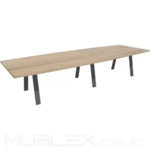 Mesa 12 personas de juntas para en madera Art