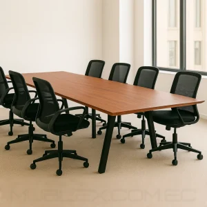 Mesa De Juntas Para 10 Personas De Madera Art