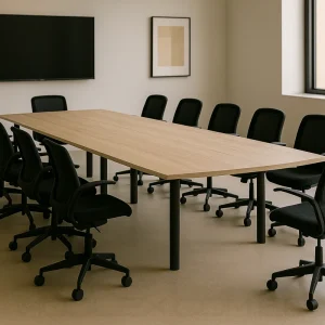 Mesa De Juntas Para 12 Personas Klass Madera