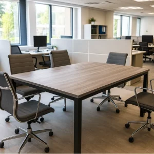 Mesa Klass 6 Personas Madera Al Borde