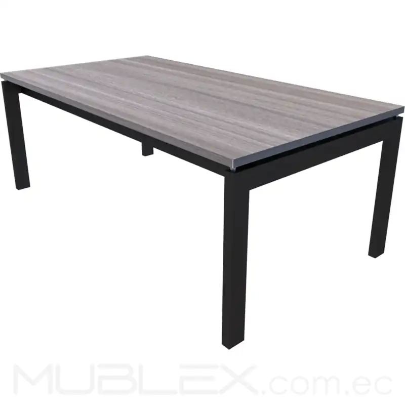 Mesa de juntas en madera para 6 personas Forze 2 Mesa de juntas en madera para 6 personas Forze 1