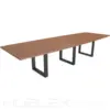 Mesa de juntas para 12 personas en madera Quattro 1