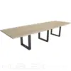 Mesa de juntas para 12 personas en madera Quattro 4