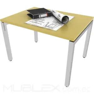 Mesa de reunion 4 personas Klass cuadrada