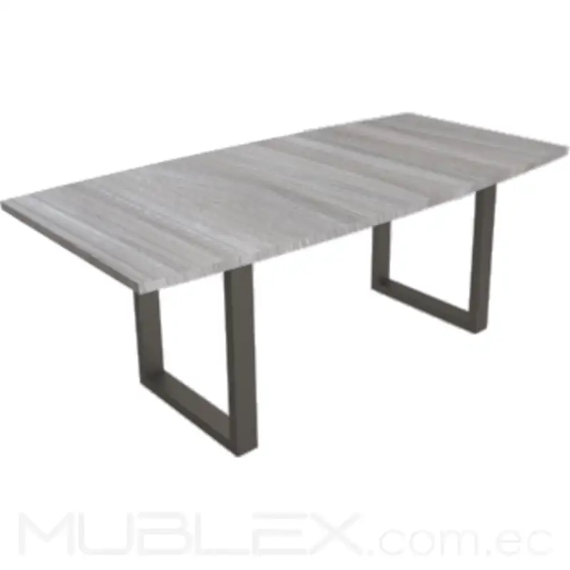Mesa de reunión en madera para 6 personas Quattro 3 Mesa de reunion en madera para 6 personas Quattro 5