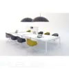 Mesa de reunion para 10 personas en madera Klass 3