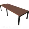 Mesa de reunion para 10 personas en madera Klass 5