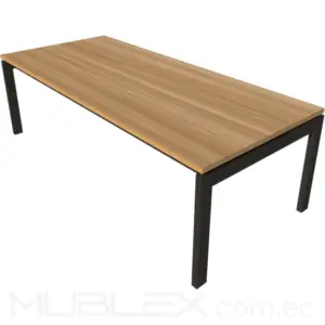 Mesa de reunion para 8 personas en madera Forze