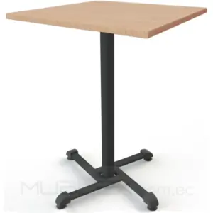 Mesa barra cuadrada roma