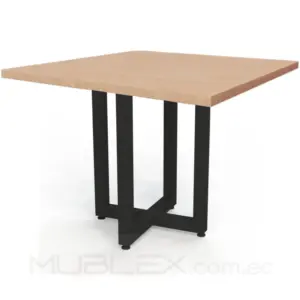 Mesa cuadrada negocio Quattro
