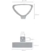 Par de brazos Delta para silla 6 Par de brazos para silla Eco 3