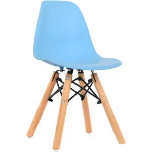 Silla Eames infantil azul 1