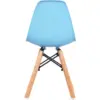 Silla Eames para niños azul 11 Silla Eames infantil azul 5