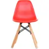 Silla Eames para niños roja 11 Silla Eames infantil roja 3