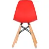 Silla Eames para niños roja 9 Silla Eames infantil roja 5