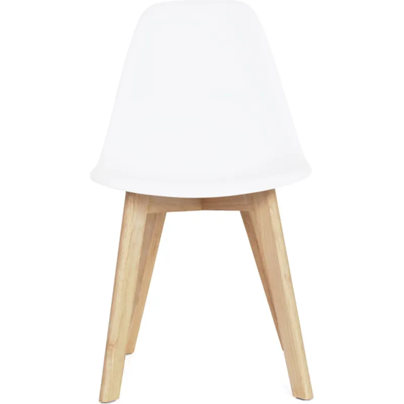 Silla diseño Ema blanca 24 Silla Ema blanca f