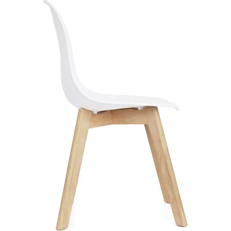 Silla diseño Ema blanca 23 Silla Ema blanca l
