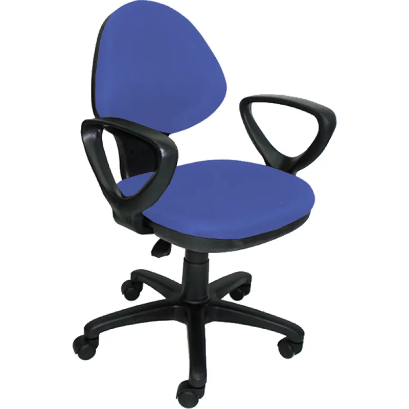Silla Focus secretarial tapizada con brazos 16 Silla Focus Operativa con brazos tapizada 3