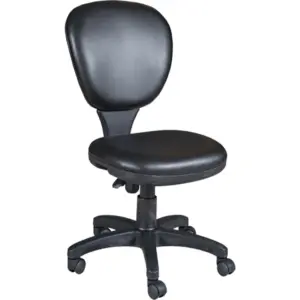 Silla Pilot sin brazos cuerina