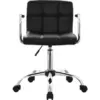 Silla Nille negra 9 Silla Nill Cuerina Negra 12