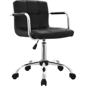 Silla Nill Cuerina Negra 13