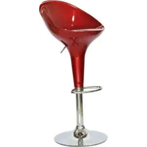 Taburete Pop rojo 1