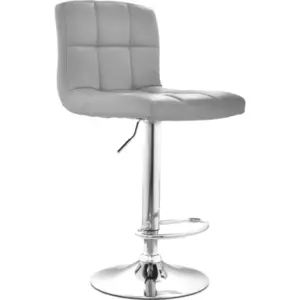 Taburete Nill Gris Cuerina 15