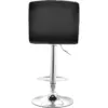 Taburete bar Nille negro sin brazos 8 Taburete Nill Negro Cuerina 11
