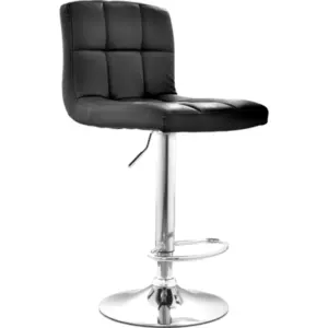 Taburete Nill Negro Cuerina 13