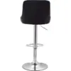 Taburete butaco Tex negro 10 Taburete Tex Cuerina Negra 10