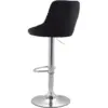 Taburete butaco Tex negro 9 Taburete Tex Cuerina Negra 11