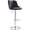Taburete butaco Tex negro 6 Taburete Tex Cuerina Negra 13