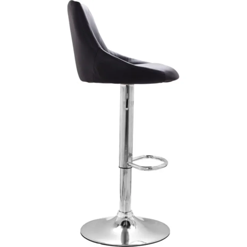 Taburete butaco Tex negro 2 Taburete Tex Cuerina Negra 14