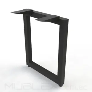 COSTADO para escritorio MARK ECO NEGRO