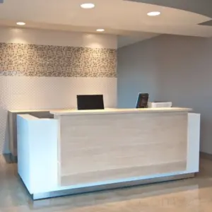 Mueble counter Recepcion para abogdos