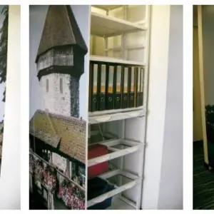 Archivo rodante con vinilo